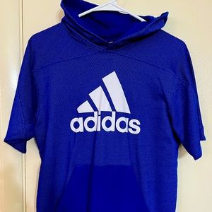 Adidas Hooded Short Sleeve Jersey Men’s Sm